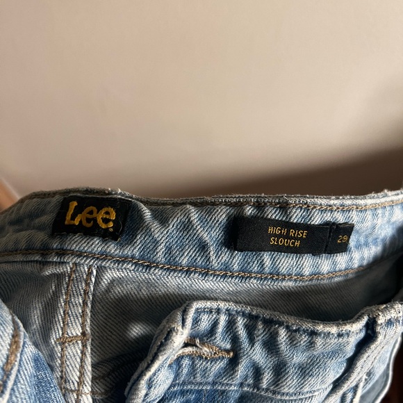 Lee Low Rise Slouch Super Wide Keg Women's Jeans Size 29 - Picture 4 of 5